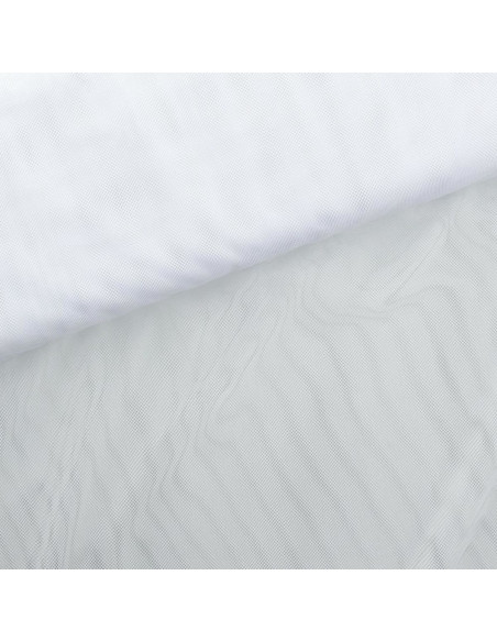 Tela mosquitera blanca de gran anchura