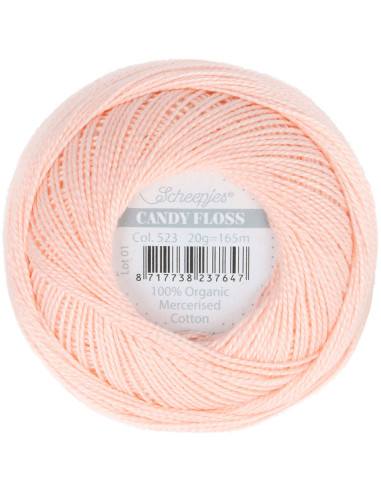 Ovillo de algodón perlé Scheepjes Candy Floss