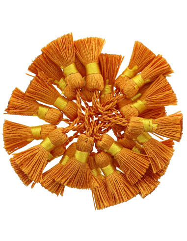 Mini pompones de rayón