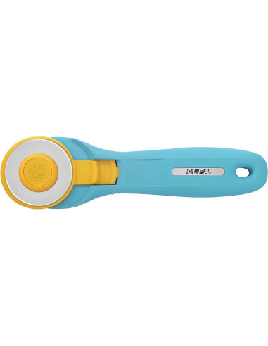 Cortador circular ergonómico Turquesa Olfa 45mm
