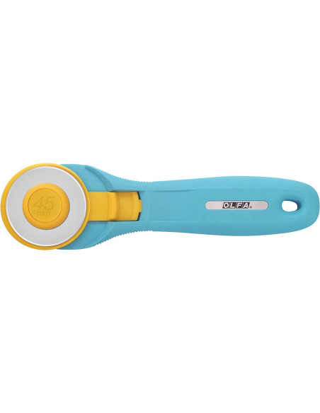 Cortador circular ergonómico Turquesa Olfa 45mm