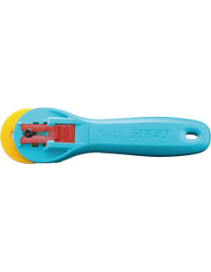Cortador circular ergonómico Turquesa Olfa 45mm 2