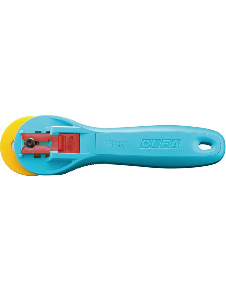 Cortador circular ergonómico Turquesa Olfa 45mm