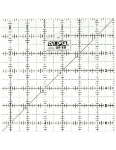 Regla de patchwork Olfa 6.5 x 6.5 pulgadas