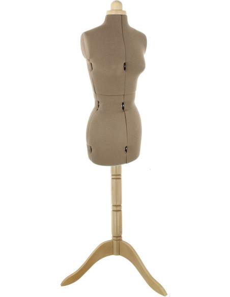 Maniquí de costura Lady Valet Deluxe Caramelo talla 36 / 44
