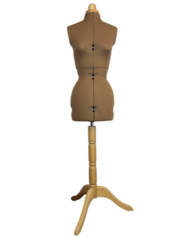 Maniquí de costura Lady Valet Deluxe Caramelo talla 36 / 44