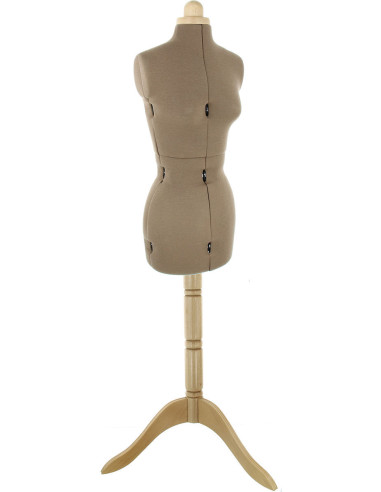 Maniquí de costura Lady Valet Deluxe Caramelo talla 44 / 50