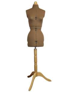 Maniquí de costura Lady Valet Deluxe Caramelo talla 44 / 50