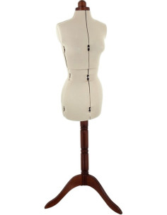 Maniquí de costura Lady Valet Deluxe Cappuccino talla 44 / 50
