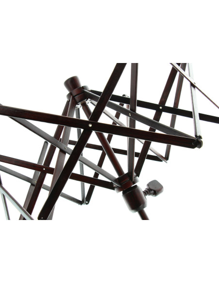 Devanador para lana de madera de palo de rosa con pinza Rascol