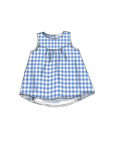 Patron de robes, culotte, collants et chapeaux - McCall's 7342