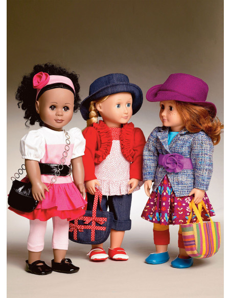 Patrón de ropa para muñecas - McCall's 8524