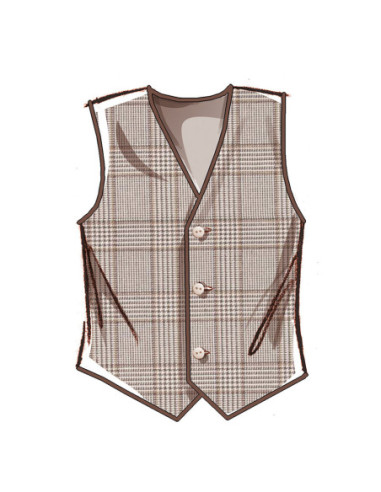 Patrón de chaleco - McCall's 8442
