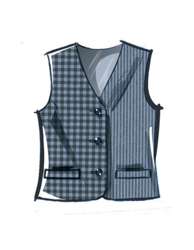 Patrón de chaleco - McCall's 8442