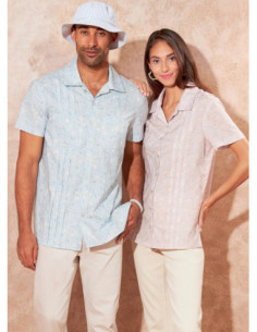 Patrón de camisas y sombrero - McCall's 8263