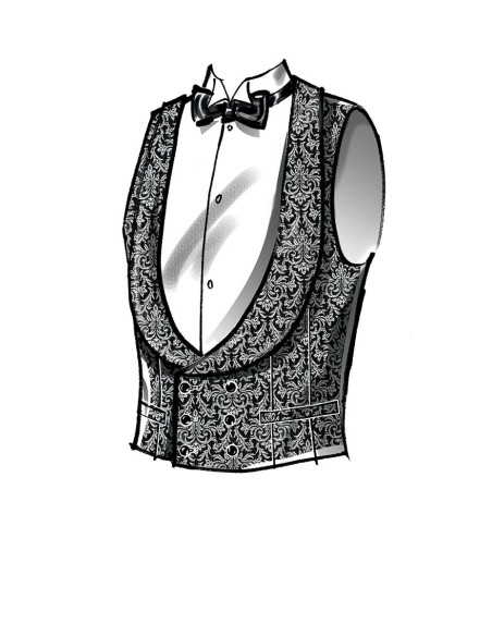 Patrón de chaleco - McCall's 8133