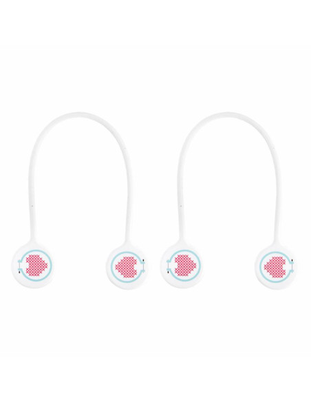 Juego de 2 anillos de sujeción magnéticos para telas