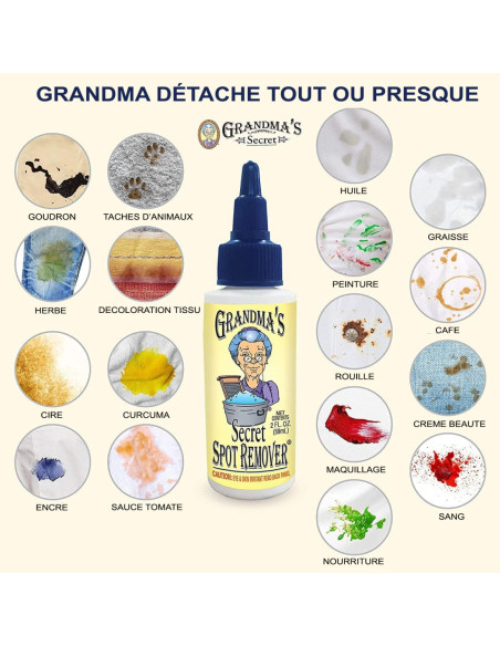 Tube détachant Grandma's Secret Spot Remover