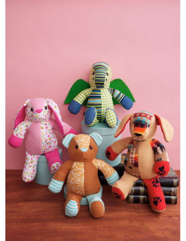 Patrón de peluches - McCall's 8470