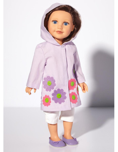 Patrón de ropa para muñecas - McCall's 8309