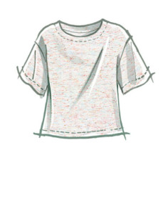 Patrón de blusa, vestido, pantalón corto y pantalón - McCall's 8160 2