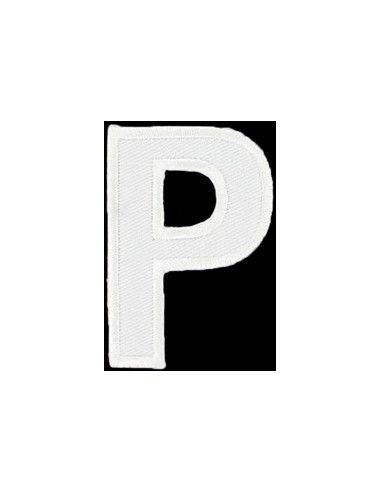 Parche termoadhesivo letra P