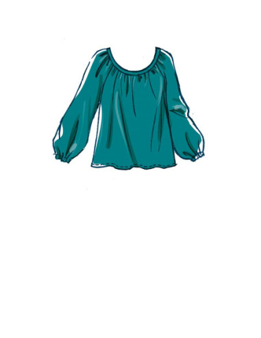 Patrón de blusas - McCall's 8256