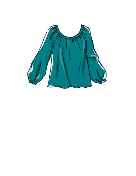 Patrón de blusas - McCall's 8256