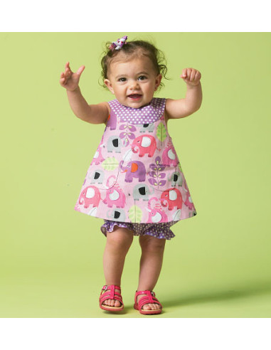 Patrón de blusa, vestidos, pantalones bombachos y pantalón - McCall's 6912