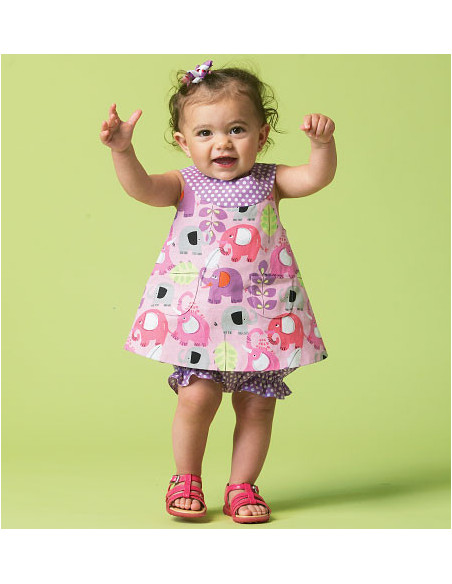 Patrón de blusa, vestidos, pantalones bombachos y pantalón - McCall's 6912