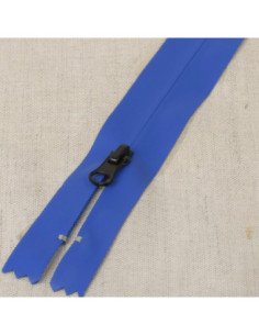 Cierre invisible impermeable 20 cm - Azul