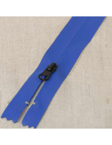 Cierre invisible impermeable 20 cm - Azul