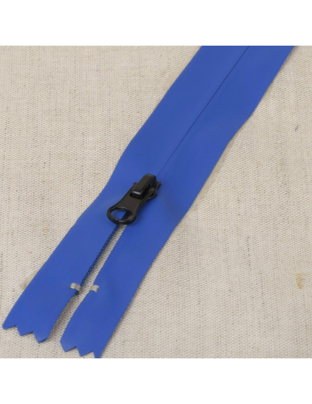 Cierre invisible impermeable 20 cm - Azul