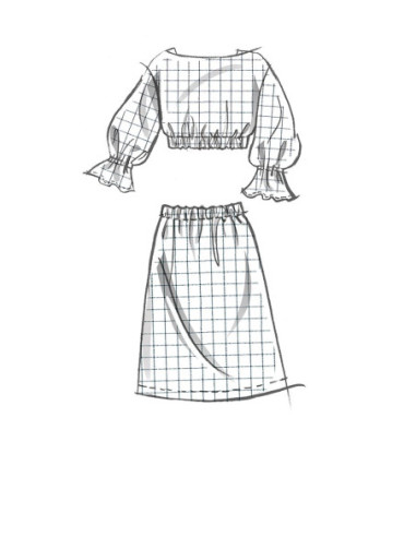 Patrón de blusas, faldas, shorts y pantalones - McCall's 8295