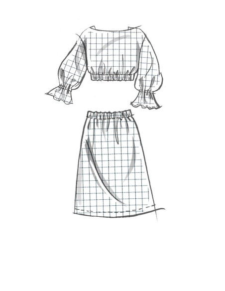 Patrón de blusas, faldas, shorts y pantalones - McCall's 8295