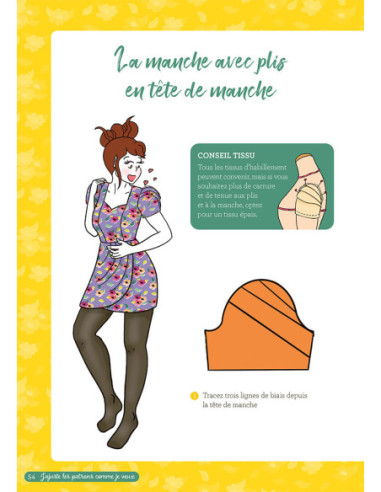 Libro ajusto los patrones como quiero! - 32 modelos de manga y puño