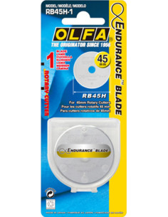 1 hoja de repuesto Endurance para cortador Olfa - 45 mm