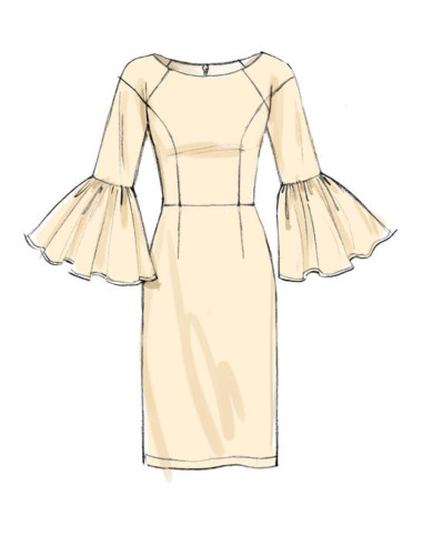 Patrón de vestidos - Vogue 9239