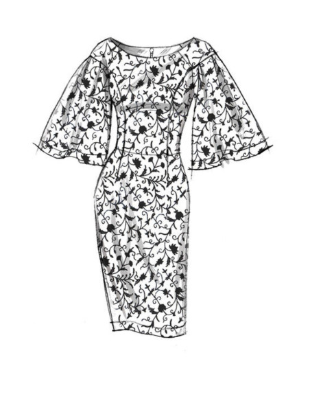 Patrón de vestidos - Vogue 9239
