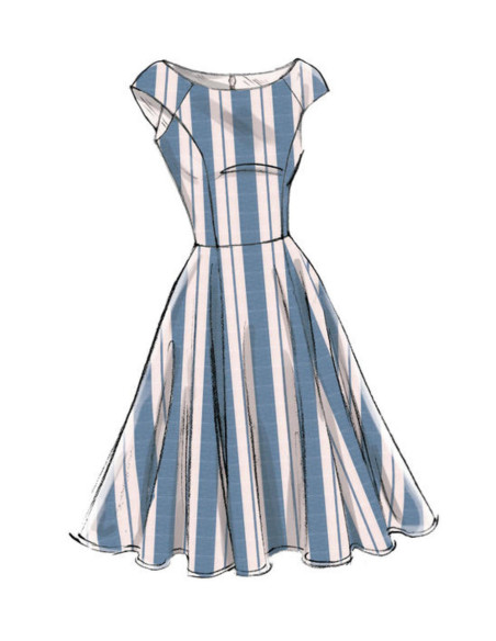 Patrón de vestidos - Vogue 9239