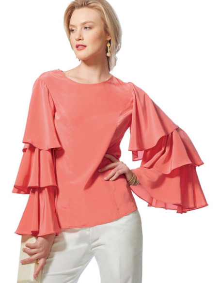 Patrón de blusas - Vogue 9243