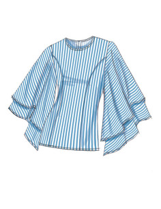 Patrón de blusas - Vogue 9243 2