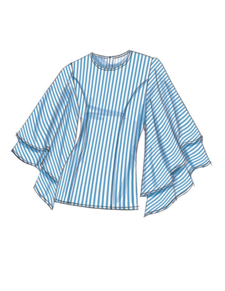 Patrón de blusas - Vogue 9243