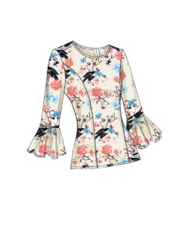 Patrón de blusas - Vogue 9243