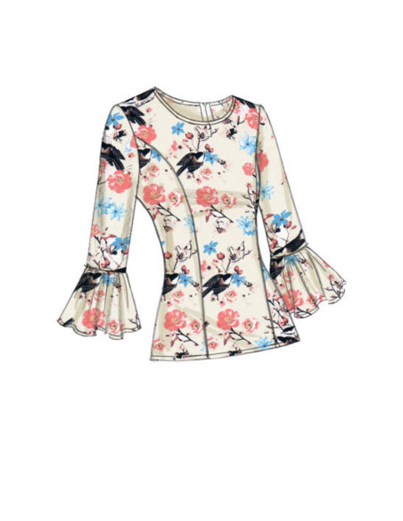 Patrón de blusas - Vogue 9243