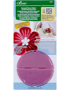 Confeccionador de flores Kanzashi - Pétalo orquídea L