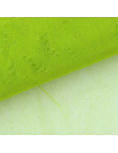 Tul brillante - Verde manzana