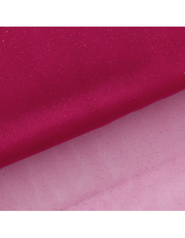 Tul brillante - Fucsia