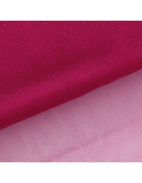 Tul brillante - Fucsia