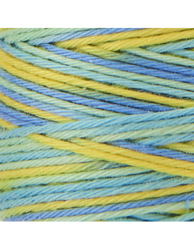 Fil sashiko multicolore hidamari Lecien Cosmo 30 m